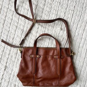 Fossil Felicity Satchel Leather Bag